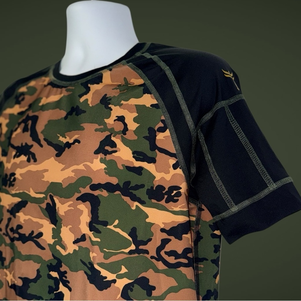 KiloGear CUT Weighted Training Shirt Men’s Small–Camo Compression Top USA Made - Picture 10 of 15